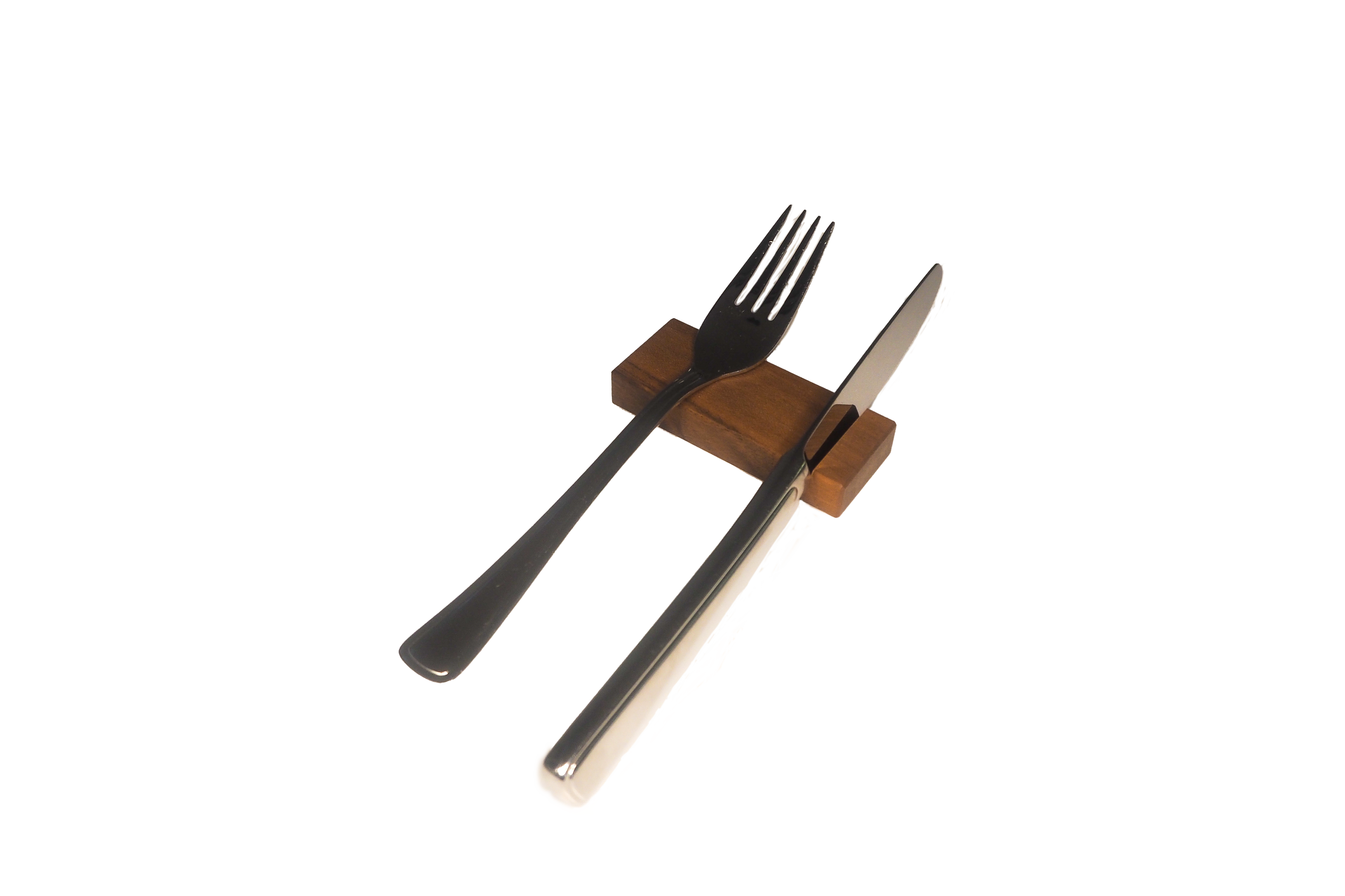 Besteckbank für Restaurants mit Gabel und Messer